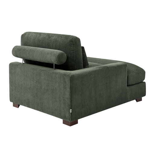 Wade Logan® Ariee Upholstered Chaise Lounge & Reviews Wayfair